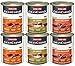 Hund und günstig Kaufen-GranCarno Hunde Nassfutter Deftige Variation (6 x 800 g), Hundefutter nass ohne Getreide und Zucker von animonda, für ausgewachsene Hunde, mit frischen fleischlichen Zutaten