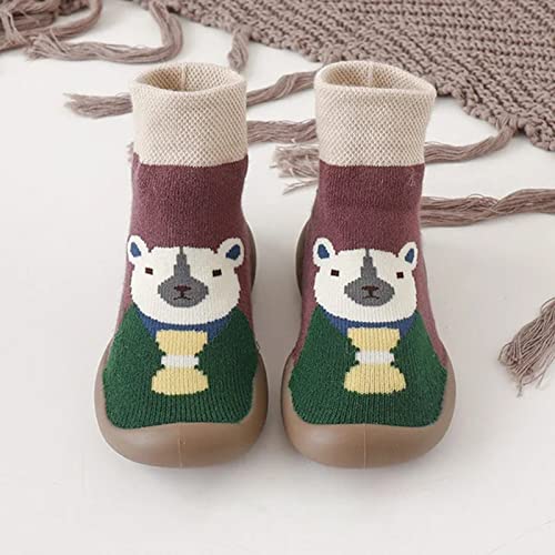 Baby Cute Cartoon Socks Shoes Christmas Warm Winter Baby Shoes Baby Sock Shoes Baby Walking Shoes Non Slip Shoes3