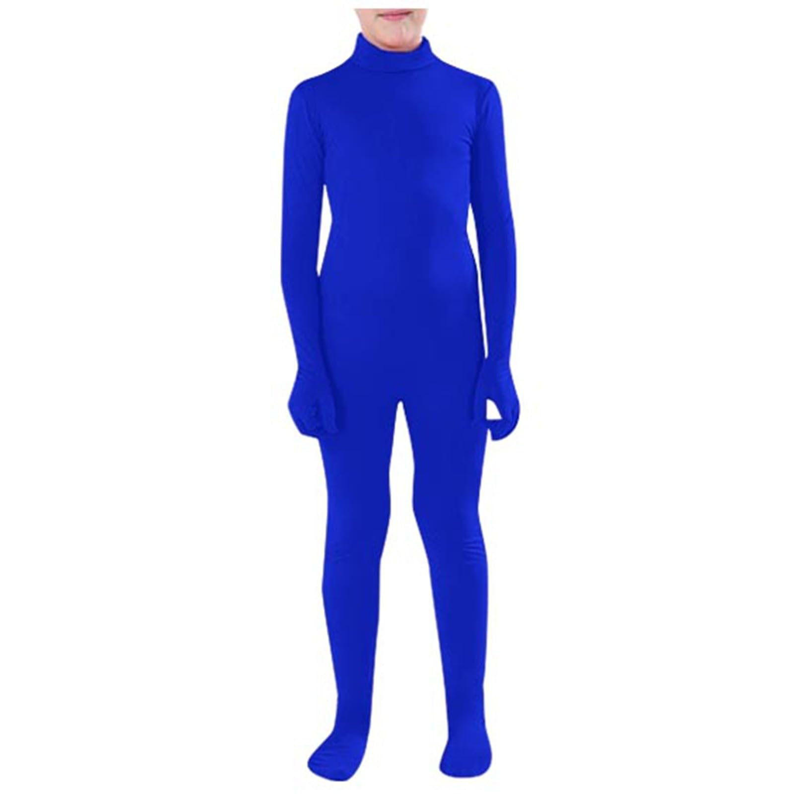 Morph Suit Unisex Adults' Men'S Women'S Open Face Spandex Unitard Mask Zentai Costume Full Bodysuit