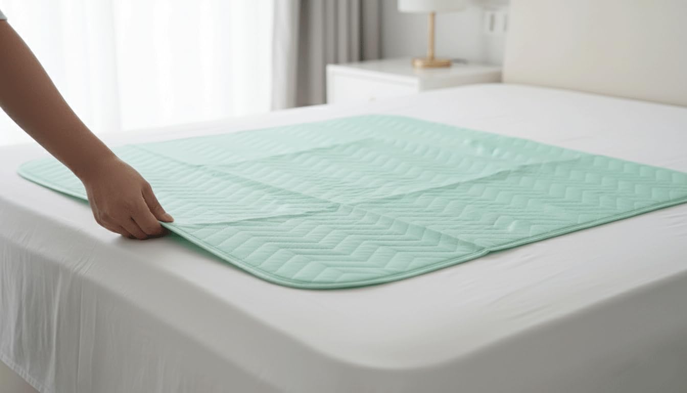 Traversa Letto Anziani 90x160 – QUIMED ITALIA Traversa Impermeabile Lavabile, Assorbente fino a 2400 ml/m², Riutilizzabile fino a 500 Lavaggi, Anallergica, Salvamaterasso per Incontinenza