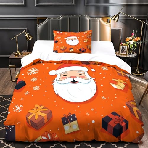 Funda nórdica de Papá Noel de Navidad para transformar el dormitorio infantil en un cuento mágico 4