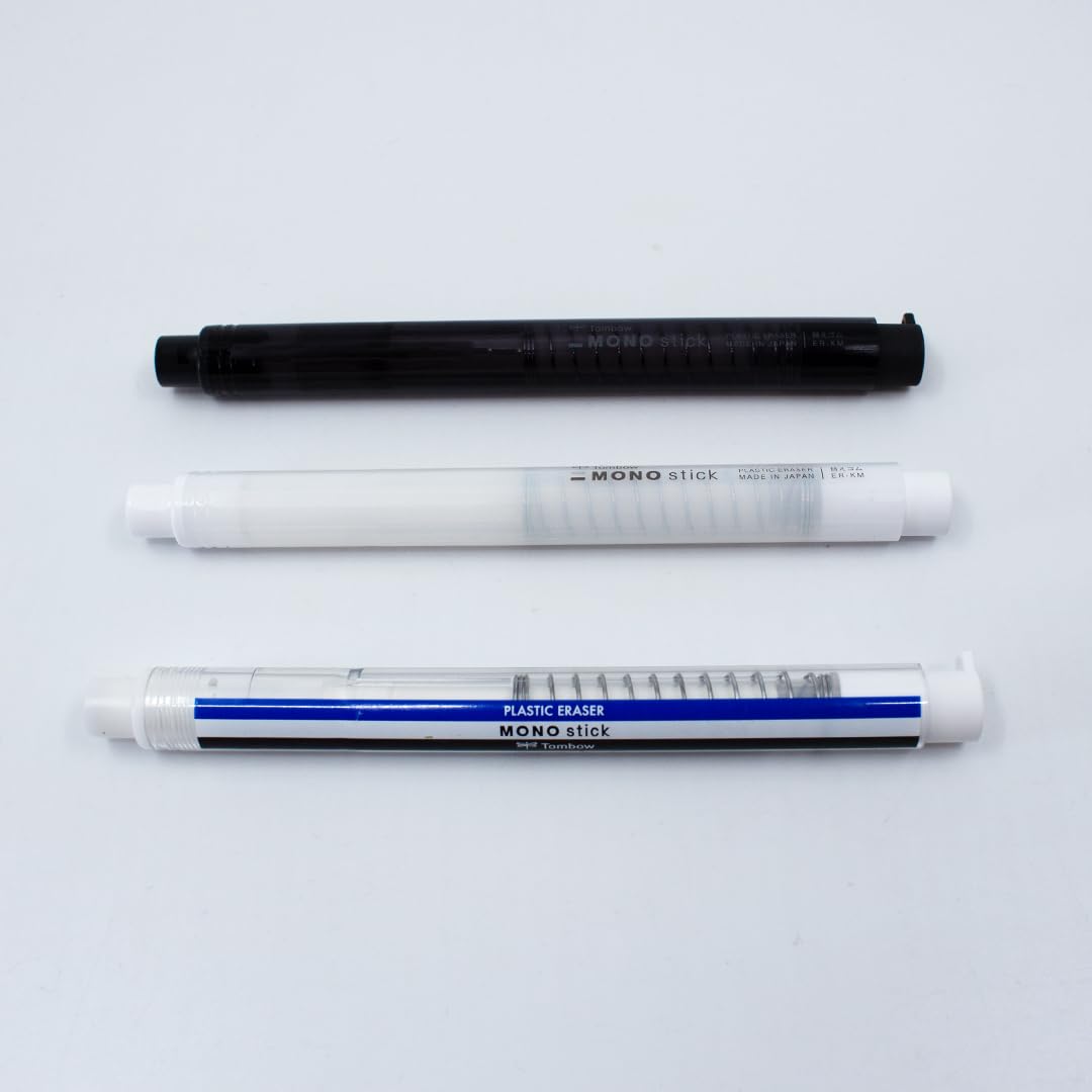 Tombow MONO Stick Gumpotlood - Rond - 6,7 mm - Wit