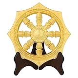 dsdsad 法輪 金剛輪 大法輪 密教仏具 寺院仏具 魔除け 浄化 結界【合金製法器】径22 cm