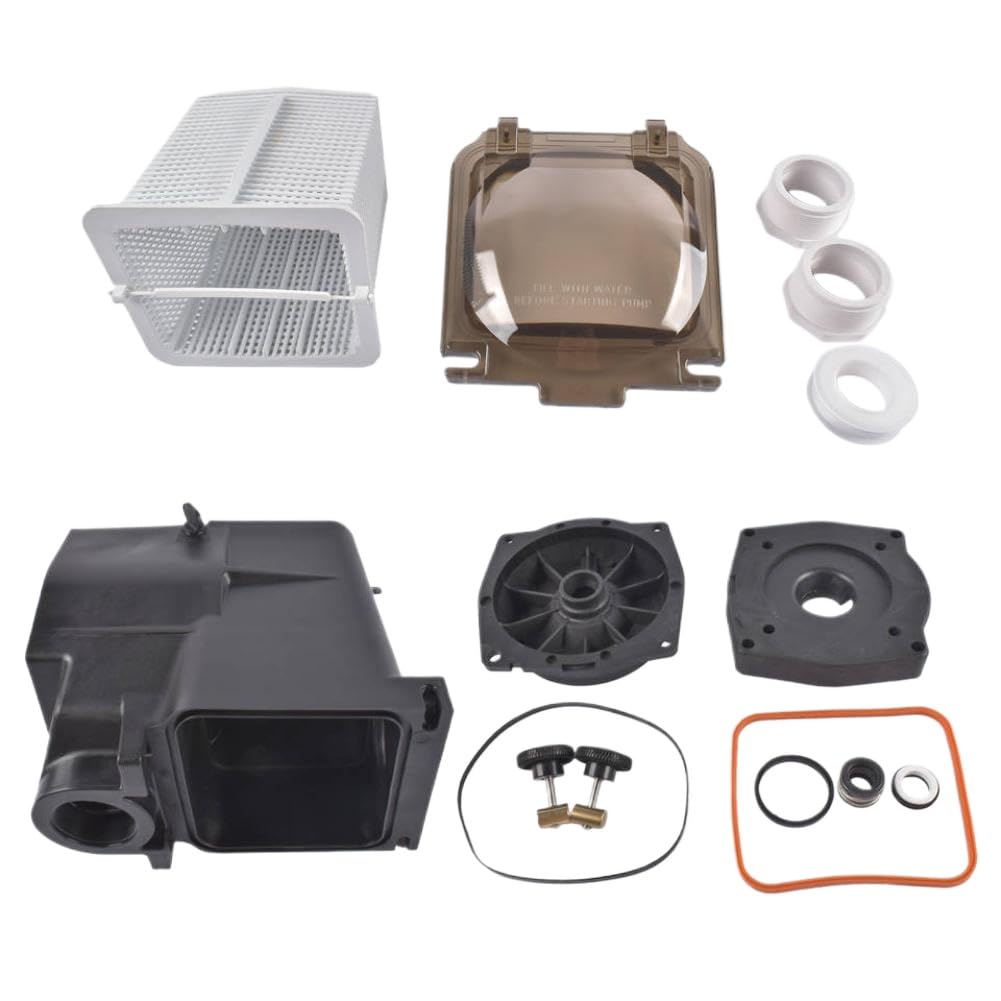 Alloggiamento e kit filtro pompa per piscina 2 da 2 pollici SP1600X5 SPX1620AA compatibile con Hayward Super Pump SP1600X SP2600X