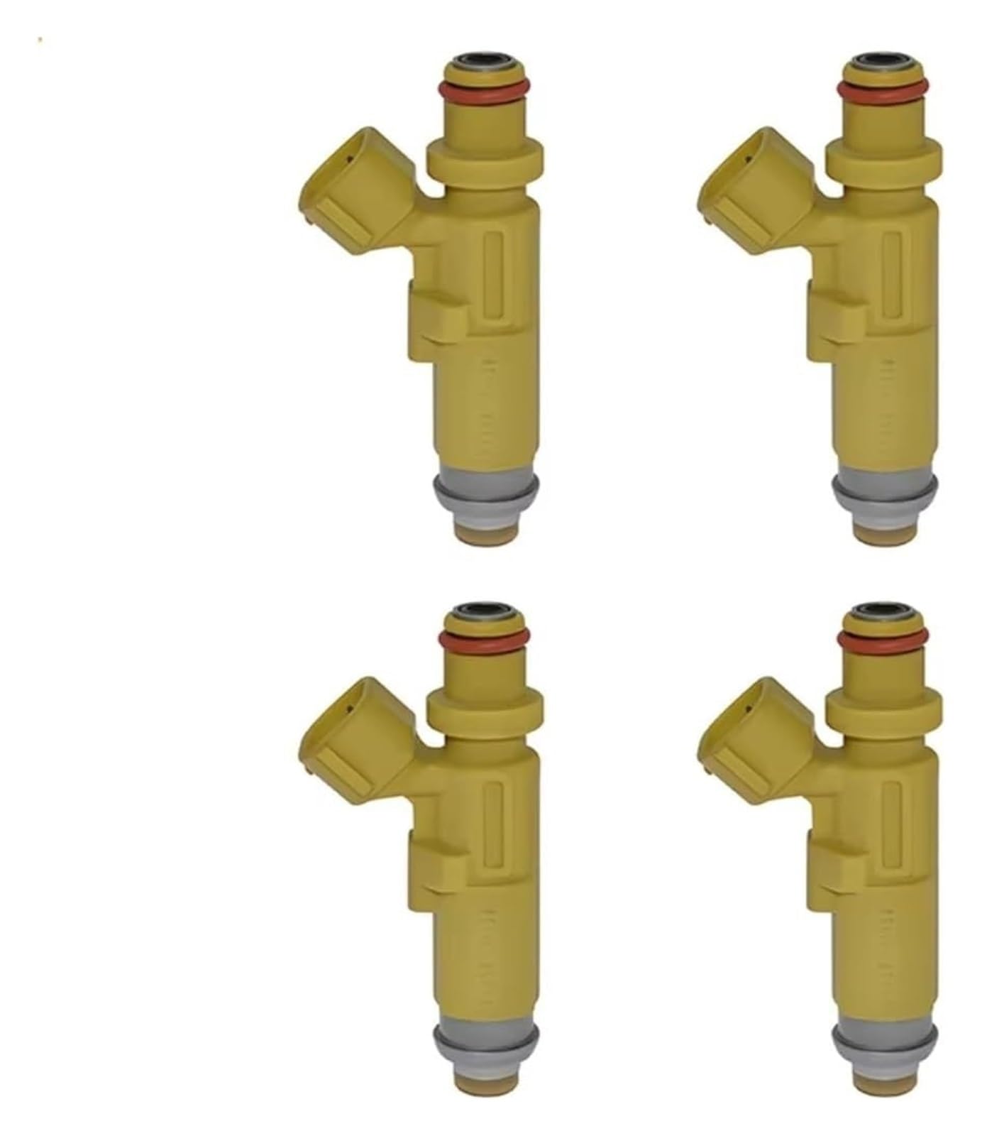 Wekpopmevl One Color Oil Petrol Fuel Injector Nozzle For Toyota For Corolla- E11 1.4L 16V 1/4X Fuel Injector Nozzle 23209-11130 23250-11130 2320911130 2325011130 Injectors Car 4Pcs(4Pcs)
