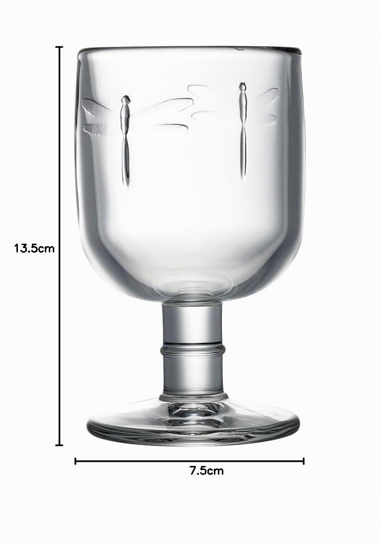 La Rochère Weinglas Libellules Libellen 280 ml - 6er Set