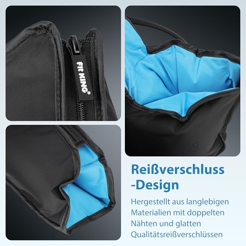 FIT KING Beinmassagegerät mit Wärmefunktion für Füße, Waden & Oberschenkel – Ansicht 6