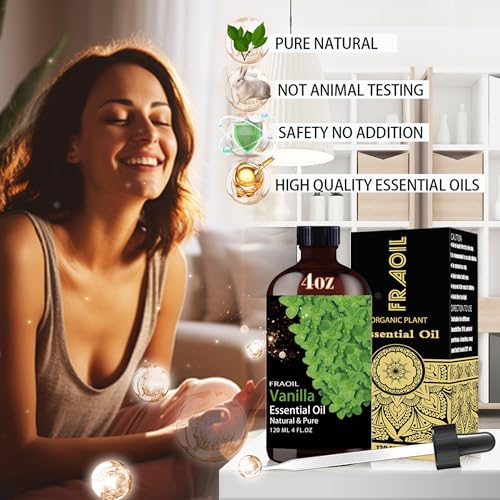 Aceite Esencial de Vainilla 120ml para Difusor y Uso DIY miniatura 2