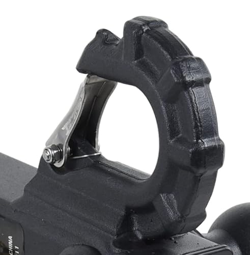 Reysun Trailer Hitch 864011L Tri Ball Mount With Hook, Tactical Tow Hook, Fits 2 Inch Hitch Receiver, Secure With Self-Lock Latch, Matt Black, 5/8 Inch Hitch Lock Included… #TOP4