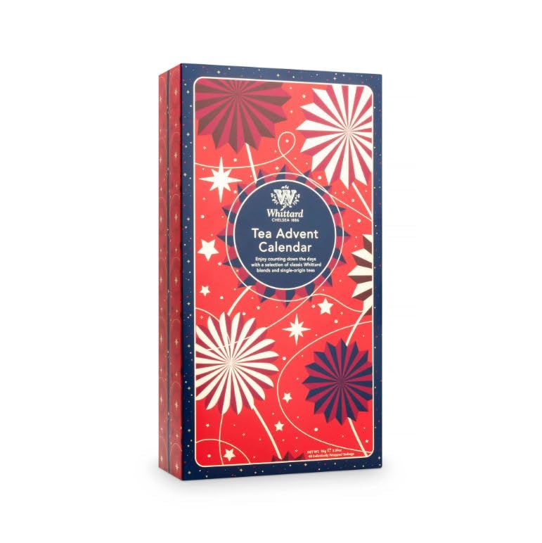 Tea Advent Calendar – Whittard Tea Selection Gift Set – 24 Days