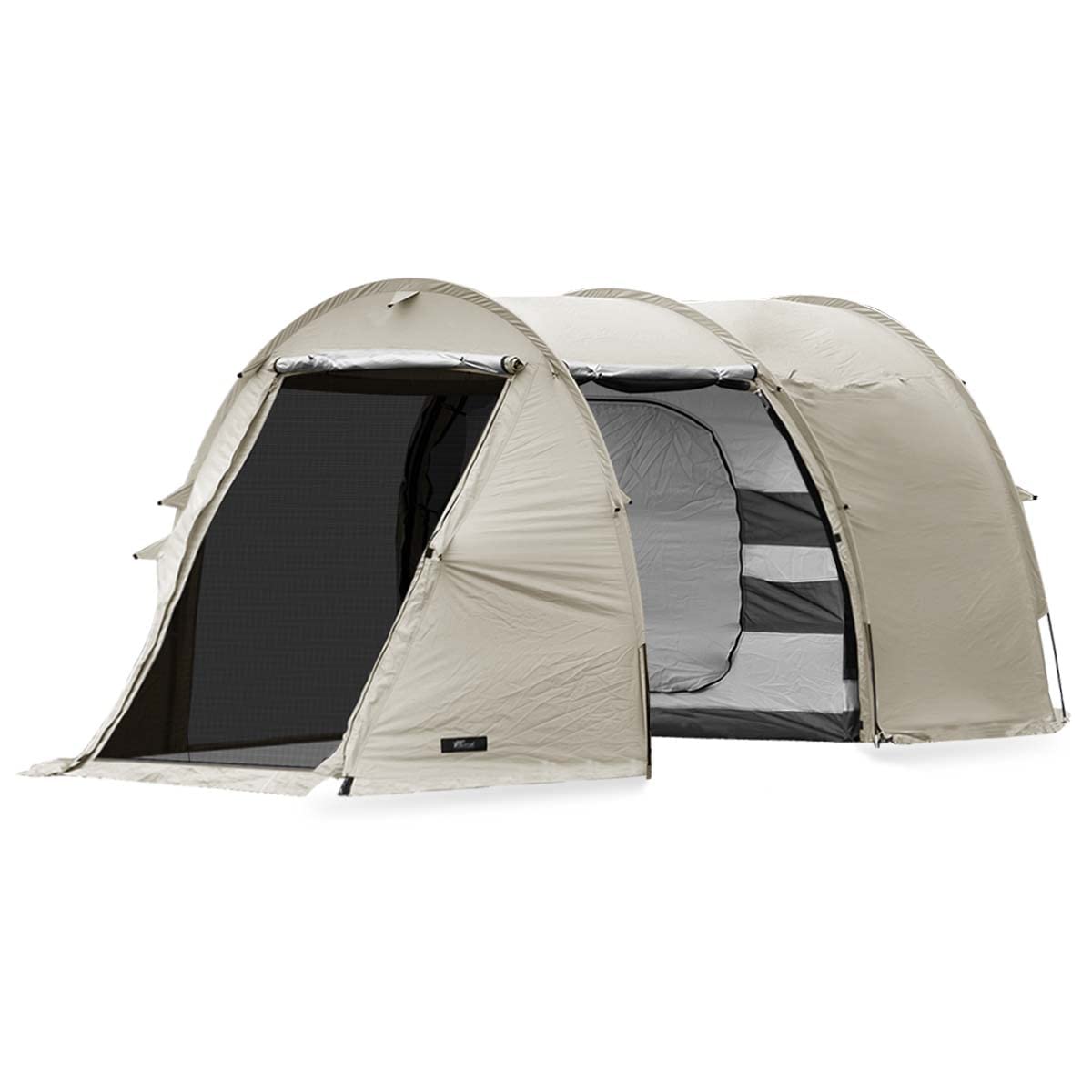 Amazon.co.jp: FIELDOOR トンネルテント480 【ライトベージュ