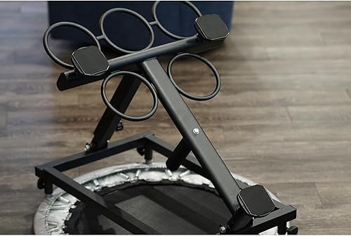 Miniatura 5 de Healthy You Rebote de terapia física con bastidor, incluye bolas y pesos