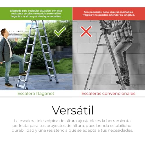 Consejos para Comprar Escaleras de Aluminio Walmart , tabla con los diez mejores. 18 Imagen adicional