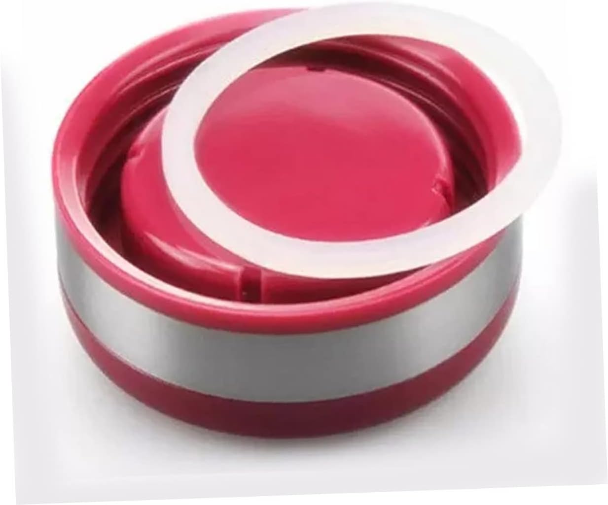 ABOOFAN 12pcs Silicone Seal for Insulated Cup Lids Replacement Sealing Gaskets Easy to Clean for Health Fits Outer Diameter Inner Diameter White