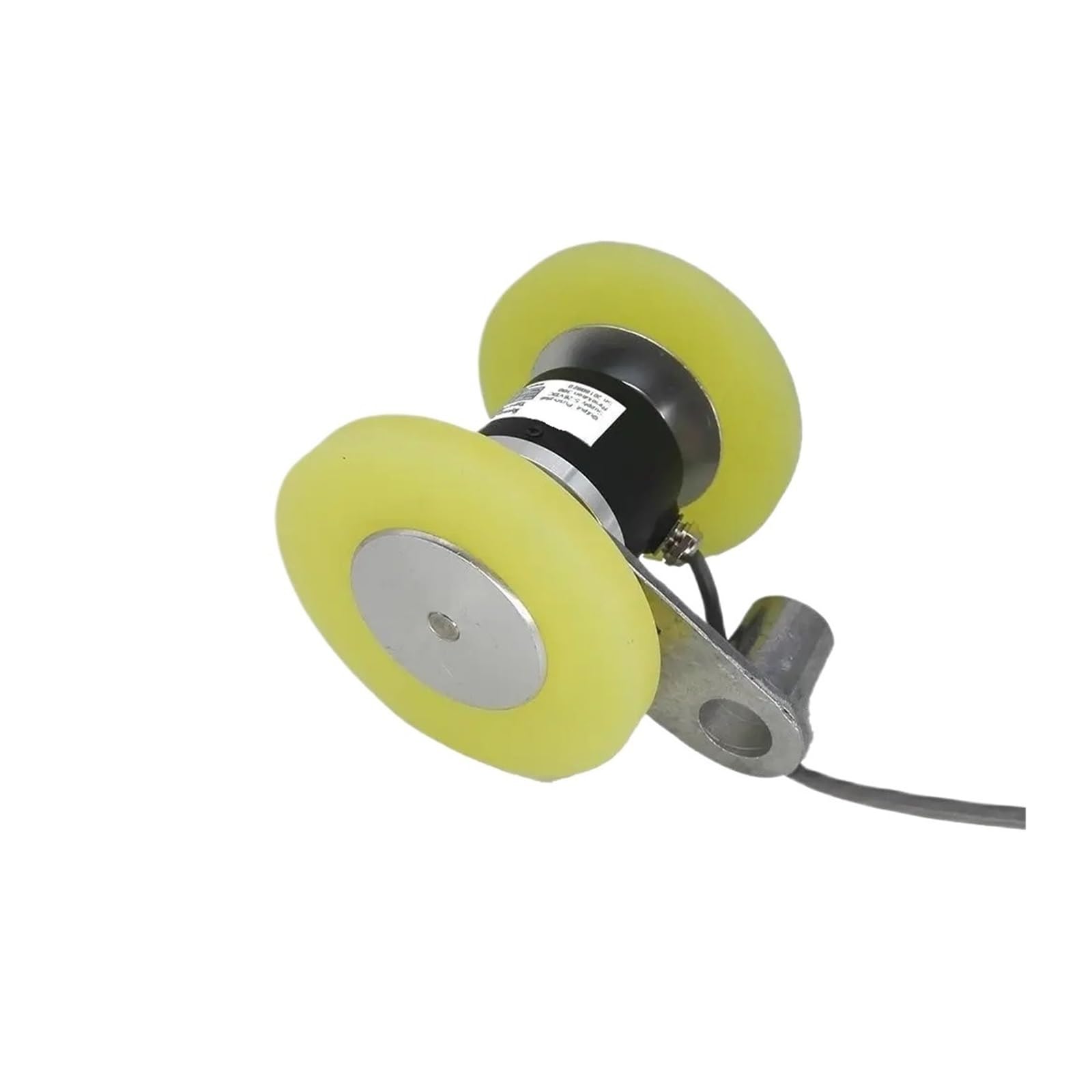 GHW52 500ppr Resolución de voltaje de salida 5 V 12 V 24 V 200 mm Perímetro doble rueda incremental Rotary Hollow Shaft Wheel Encoder