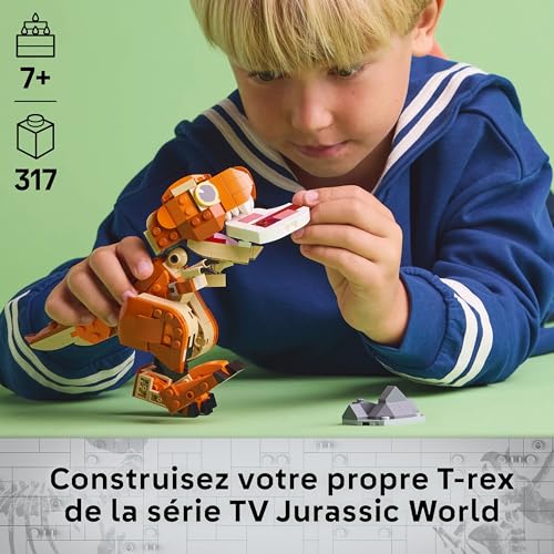 LEGO Jurassic World 76967 Petite Mangeuse : la femelle T rex Jouet - vue 5