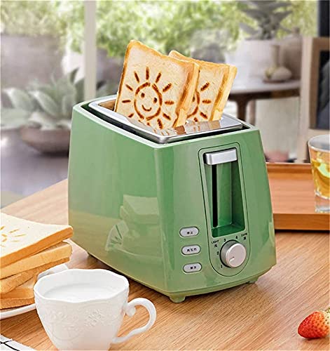 TOASTERS 2 Slice Toaster mit 6 einstellbaren Bräunungssteuerung Removable Crumb Tray Home Mini Automatische Toast… – Bild 3