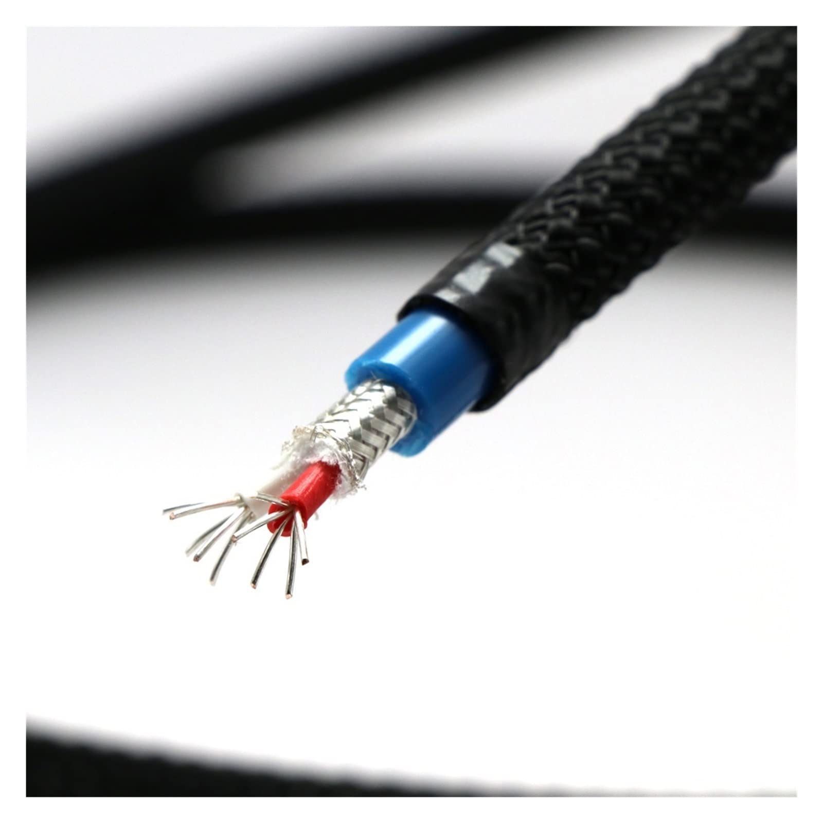 Cable de señal de audio HiFi macho a macho Cable de interconexión de micrófono Cable de interconexión digital(3 Meters)