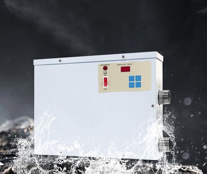 Above Ground Pool Heater 11KW 110/220V Electric Water Heater Thermostat Swimming Pool Heater SPA Hot Tub for Above Ground Inground Pool Hot Tub Heater Pump with Digital Display