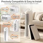 4 Pack Filter Replacement for FRF102B, Compatible with Filter U HRF201B Compatible with HHT270, HHT290 Series - Image 3