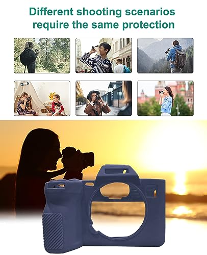 Funda de silicona protectora para cámara Sony A7 IV miniatura 7