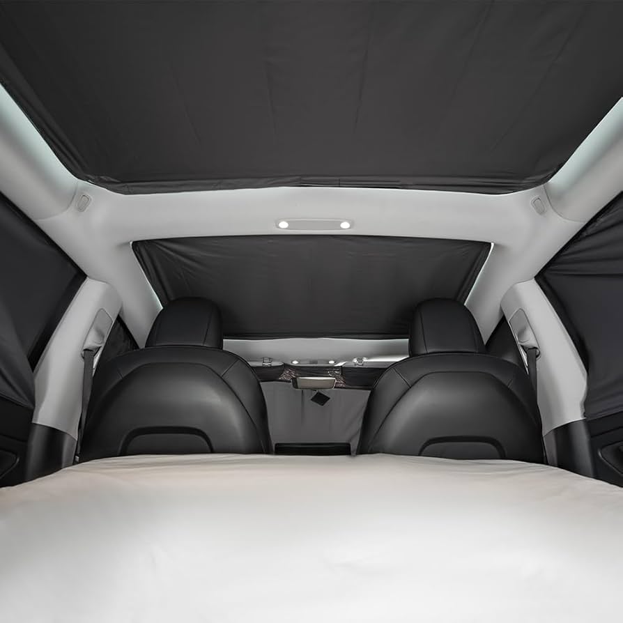未使用品TESCAMP Tesla テスラモデルYガラスサンシェード 車中泊 Amazon | TESCAMP Tesla モデルYカーテン カープライバシー