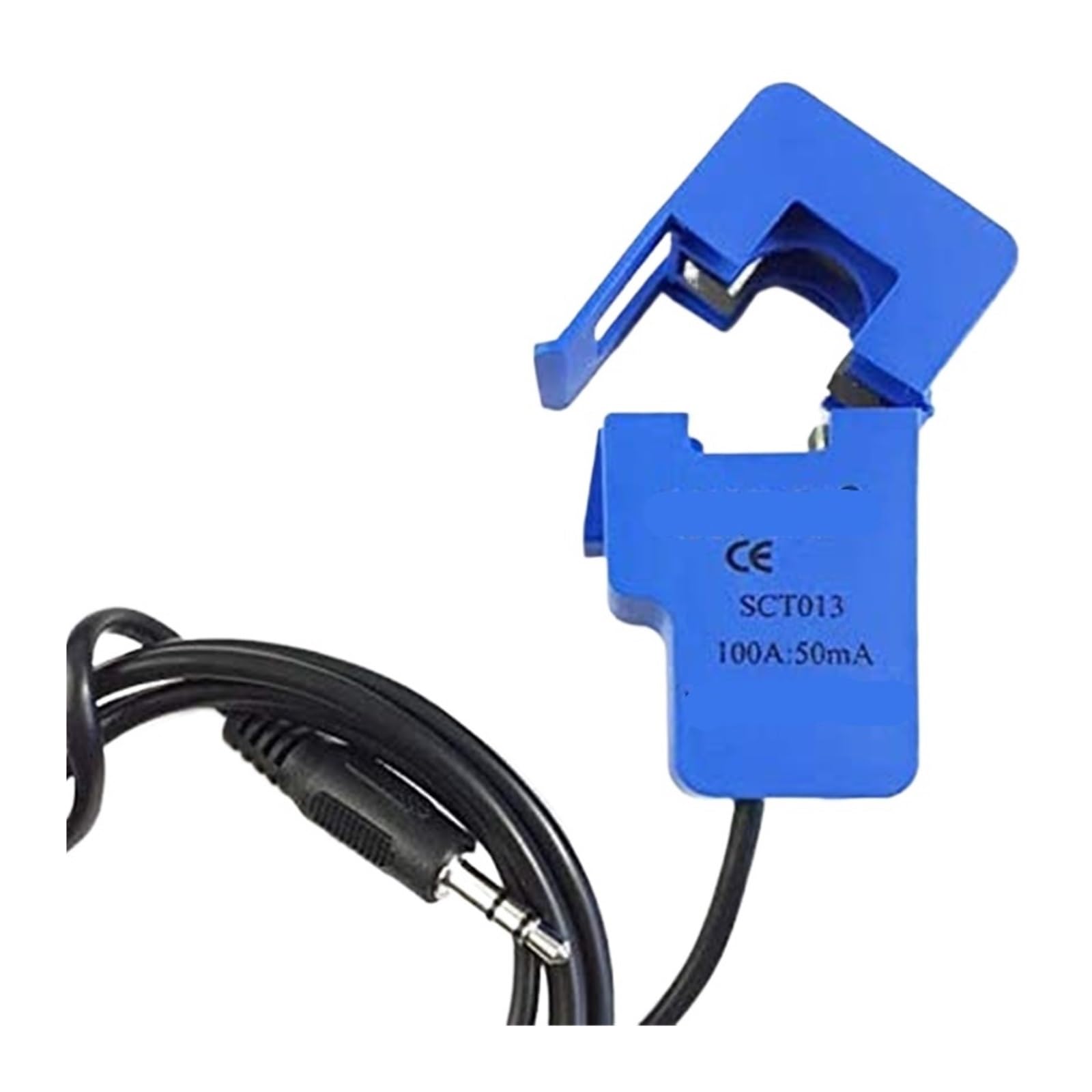 YMUGUEGH SCT013 5A/10A/15A/20A/25A/30A/50A/60A/100A Output 50mA/1V Split Core Current Sensor AC Transformer(50A-1V)