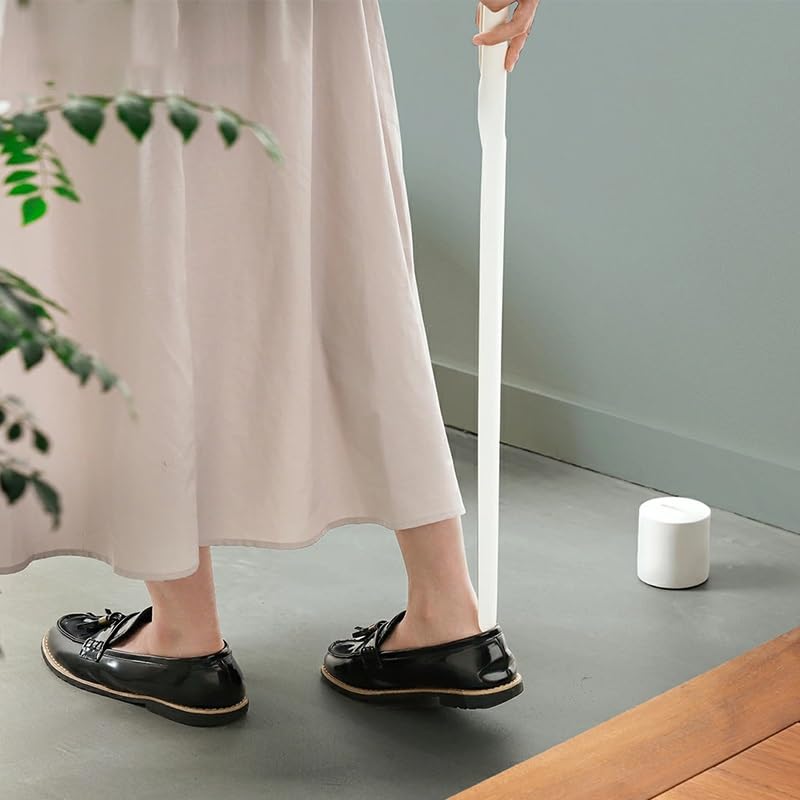 TEESONG Calzascarpe Calzascarpe con manico lungo, tirascarpe for donne incinte, tirascarpe for anziani, tirascarpe autoportante, tirascarpe verticale for ingresso di casa Strumento Calzascarpe