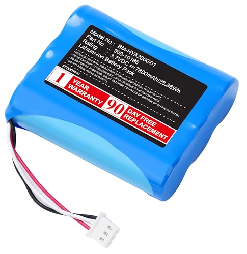 Flulep 300-10186 Battery Replacement for ADT Command Smart Security Panel ADT7AIO-1 ADT5AIO...