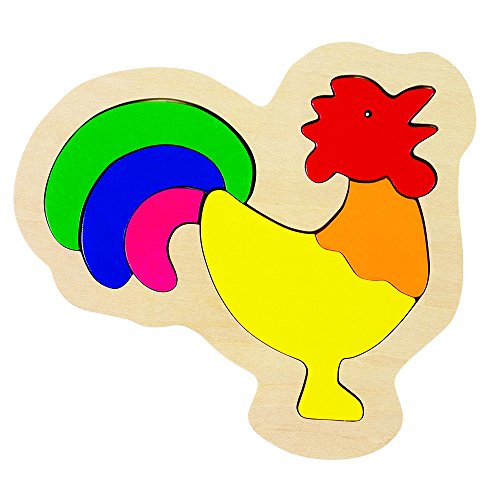 Puzzle ad Incastro Gallo
