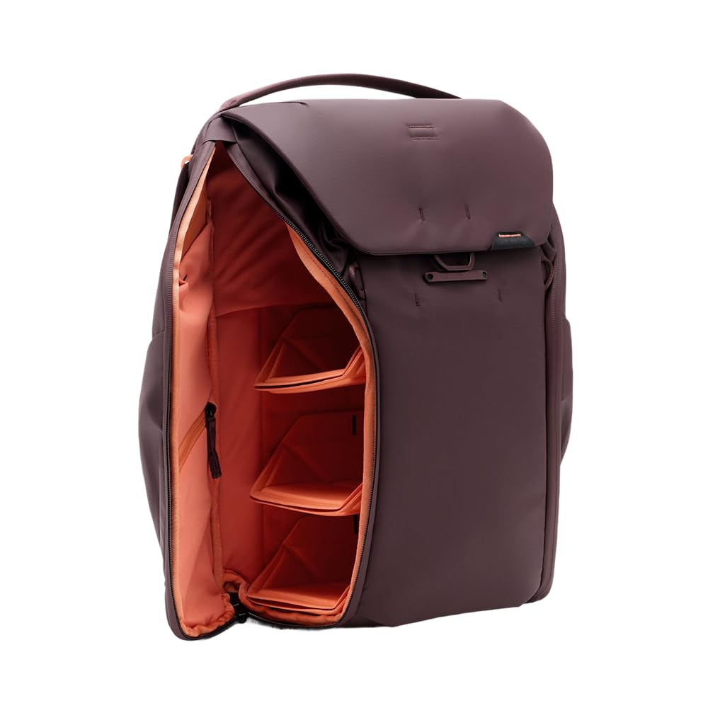 Peak Design Everyday Backpack V3 20L, Eclipse, MagLatch Top, Dual Side Access, FlexFold Dividers, Fits 15" Laptop, For Camera Carry, Daily Commutes or