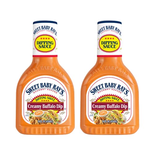 Sweet Baby Ray's Dipping Sauce, Creamy Buffalo (14 Ounce (Pack of...