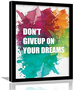 Kotart - Do Not Give up - Motivational Quote Framed Poster for Home and Office Wall Decor - Inspirational Frames for Bedroom Living Room Decoration ( 11x14 inch , Framed)