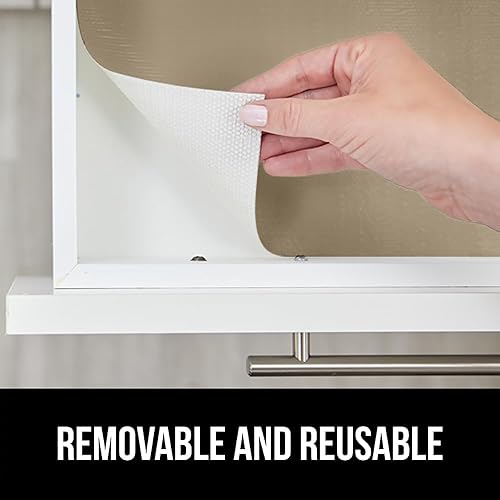 Miniatura 6 de Gorilla Grip Forros originales antideslizantes para cajones y repisas rollo sin adhesivo duraderos y resistentes para alacenas, cocinas y