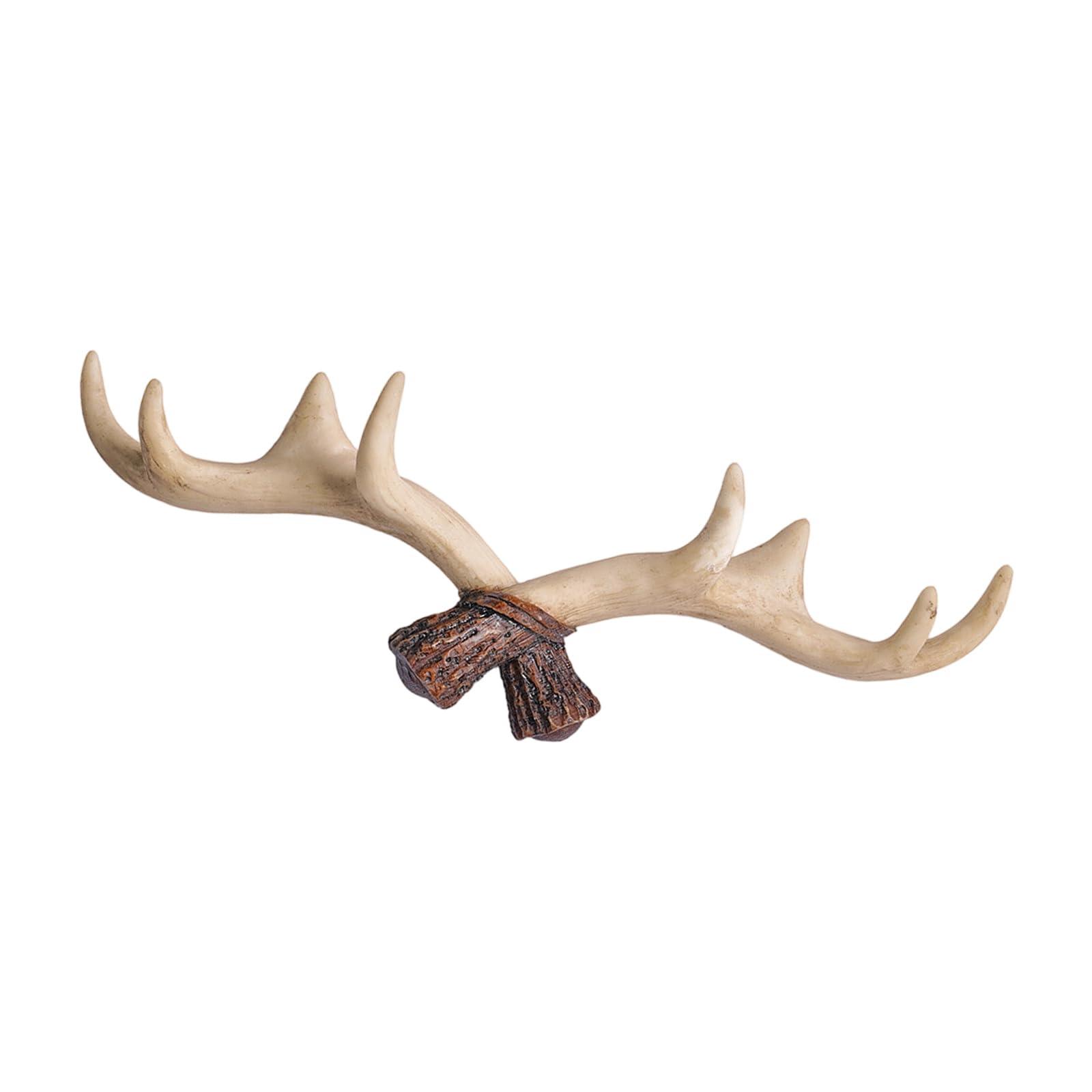 Zxfdsfdbnm Retro Antler Shape Wall Mounted Hook Sturdy Resin Storage for Entryway Organization Entryway Coat Fasteners