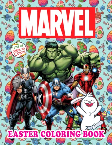 MÃ rváº¹l Easter Coloring Book: MÃ rváº¹l Coloring Book With 50+ Beautiful Coloring Pages For Kids And Adults To Relax And Have Fun In Easter 2022