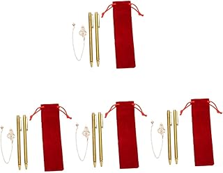 ULTECHNOVO Dowsing Rods Spiritual 4 Sets Brass Compass SMA Antenna antena Dowsing Tool Probe Stick to Rotate Water Treasure Portable