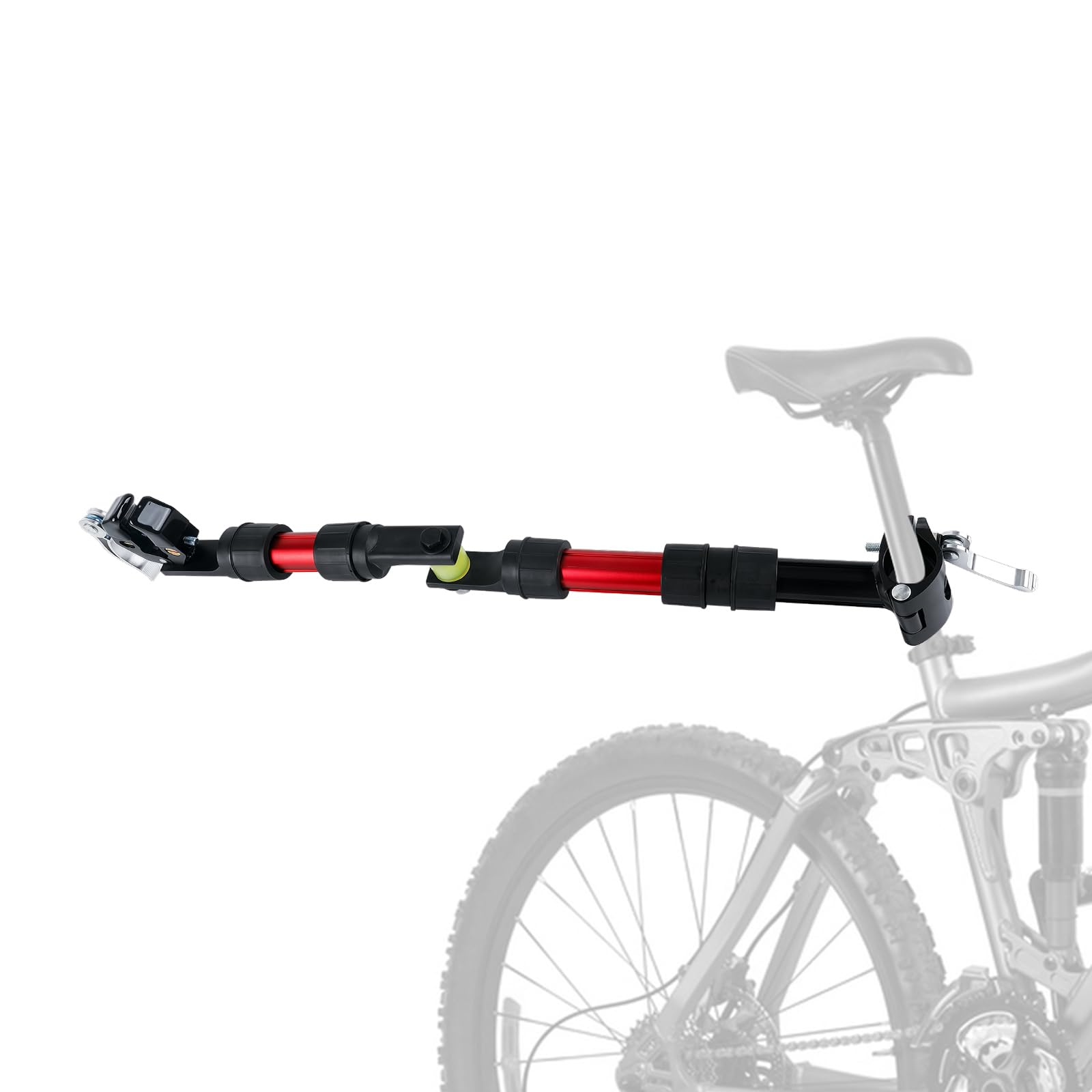 Fahrradanhänger-Kupplung, Fahrradanhänger-Verbinder für tragbaren Faltwagen, zusammenklappbarer Wagen, Stahl-Gartenwagen, Wagen für Lebensmittel, Sport, Garten, Einkaufen, Camping, 27-32mm