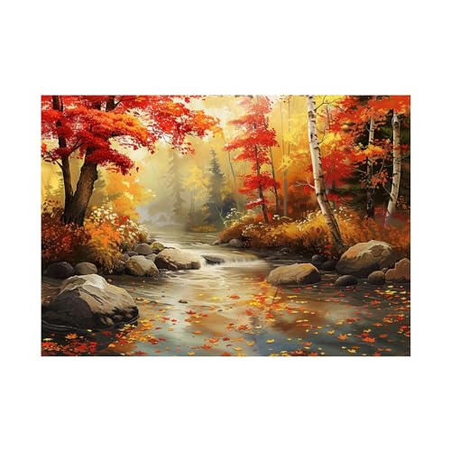 Peinture artistique de paysage WODJEM tableau decoration murale toile haut de gamme 70x90