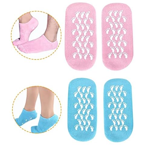 Moisturizing Gel Socks for Softening Feet Skins Cover