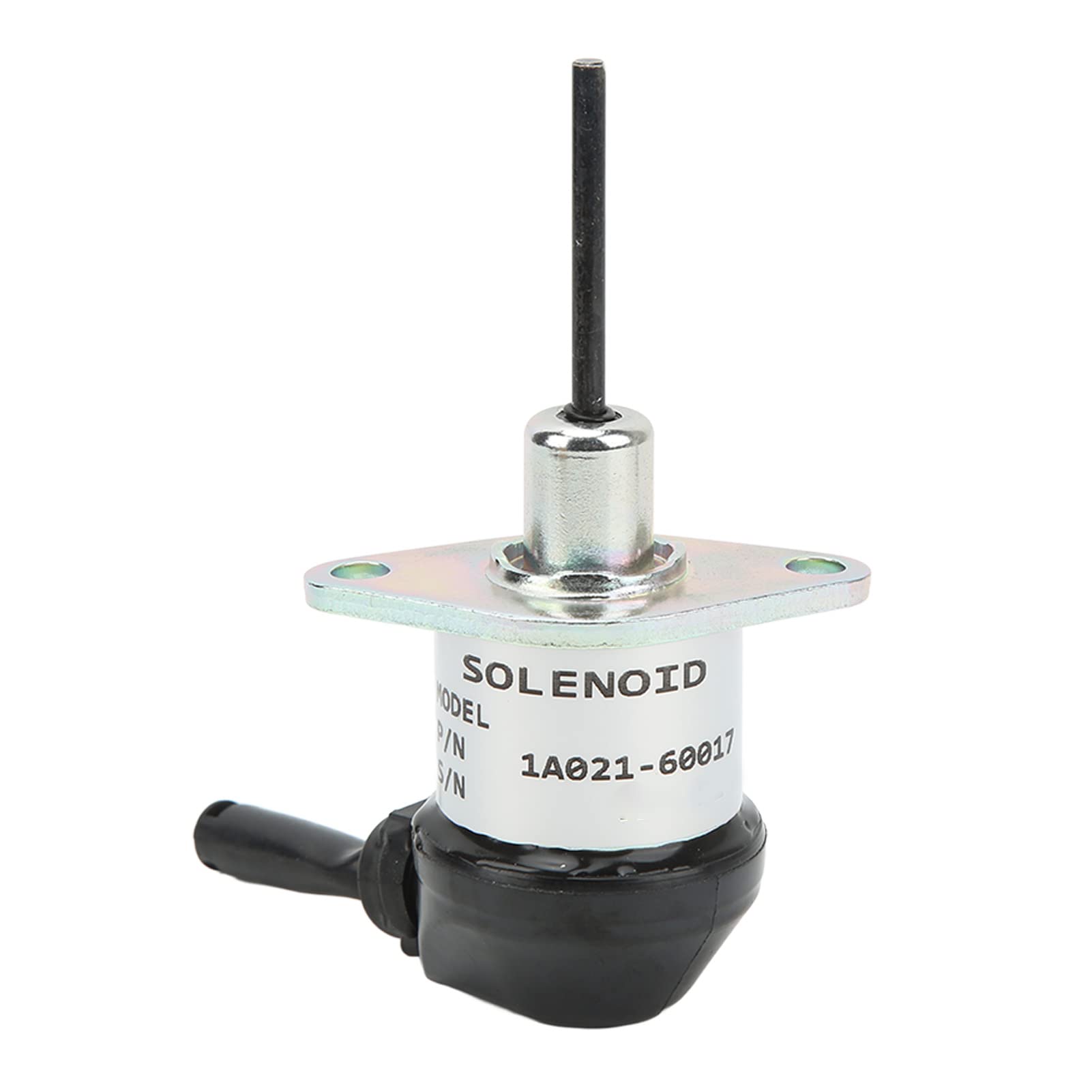 1A021 60017, valvola solenoide di spegnimento carburante facile installare, resistente all'usura, alta sensibilità per escavatori (12 V)