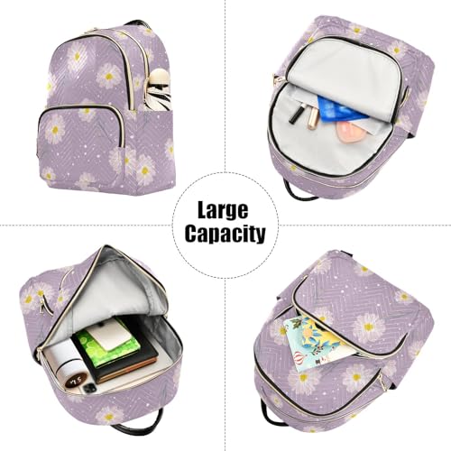 Mochila multiusos compacta para evitar el dolor de espalda con estilo 5