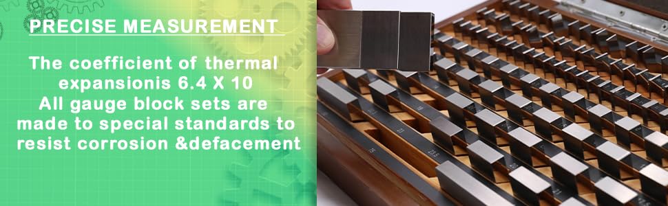 YUZUKI Slip Gauge Set – 83 Pieces (Grade II) with Individual Calibration Certificate – Precision Steel Gage Blocks for Dimensional Calibration & Measurement 4