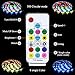 abtong LED Strips Lights USB Powered RGB LED Lights Strip LED TV Backlight Strip with RF Remote Color Changing Strip Lights Waterproof IP65 LED Rope Lights LED Lights 2M 6.54FT
