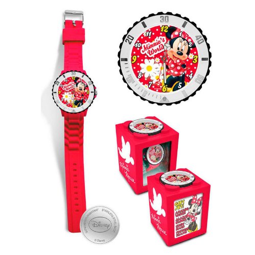PMS Minnie Mouse 4 em 1 relógio cubo Disney