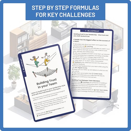 Image of The Leader's Toolkit: 54 Problem-Solving Cards - Strengthen Team Performance, Master One-on-Ones, Handle Difficult Employees & Build Confident Leaders