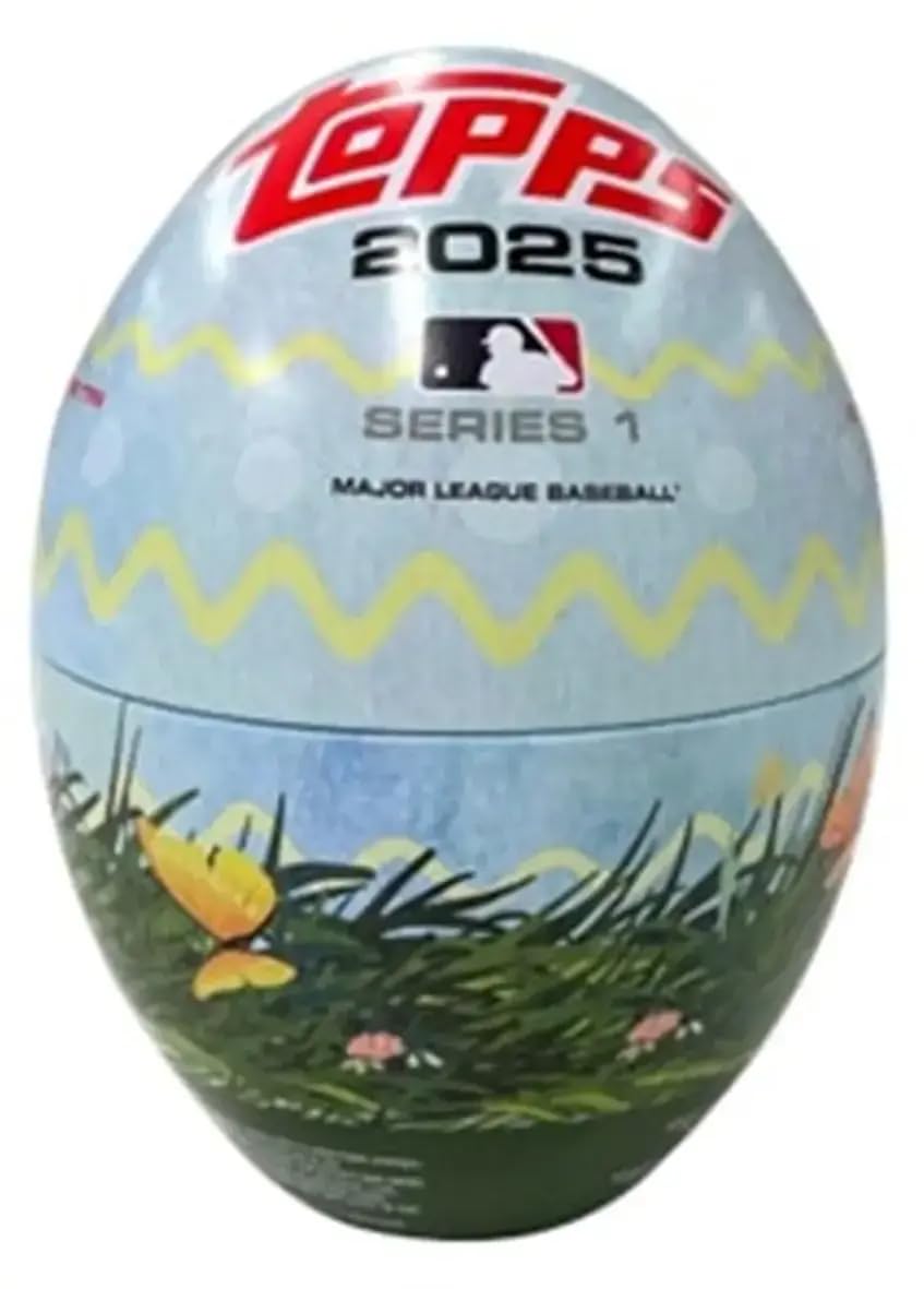2025 Topps Baseball Series 1 Easter Tin (59 Total Cards Per Tin) - 1Tin Color Styles May Vary
