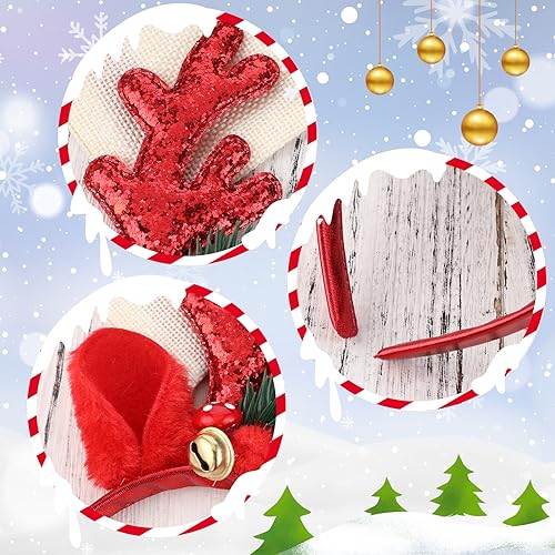 Thinp 2 Pieces Christmas Headbands - Image 3