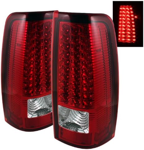 Xtune - LED Tail Lights (ALT-ON-CS99-LED-RC), Red Clear