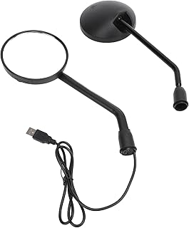 1080P Motorcycle Dashcam with 32GB Storage, 140° Wide Angle Lens, Anti Shake for Riding, Cyclic Recording Motorcycle Mirro...